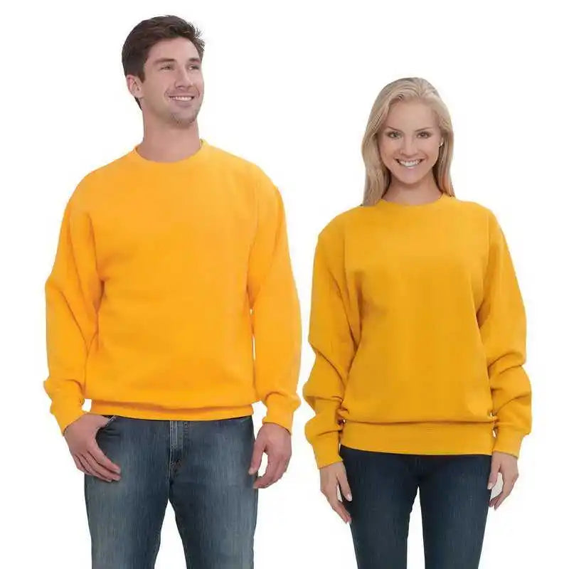 Otto 701-301 Unisex 8.0 Oz. Crewneck Sweatshirts - Gold