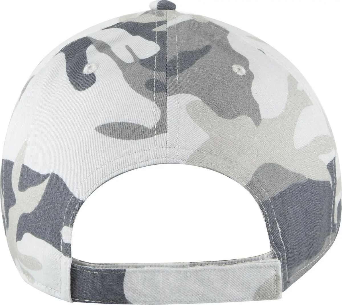 Otto 78-353 Camouflage 6 Panel Low Profile Baseball Cap - St Gry/gry - 1/2’’ - 7 5/8’’