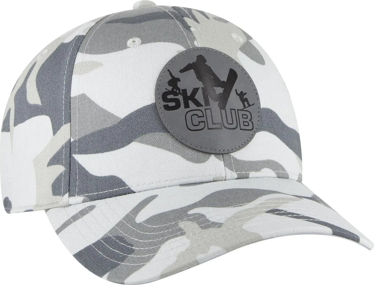 Otto 78-353 Camouflage 6 Panel Low Profile Baseball Cap - St Gry/gry - 1/2’’ - 7 5/8’’