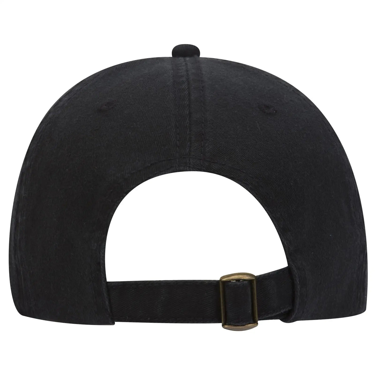 Otto 80-1180 6 Panel Low Profile U.s. Flag Cap - Black - 7 3/8’’ - 5/8’’
