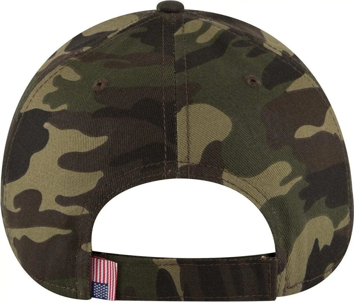 Otto 80-1327 6 Panel Low Profile Baseball Cap - Camo 008 - 1/2’’ - 7 5/8’’