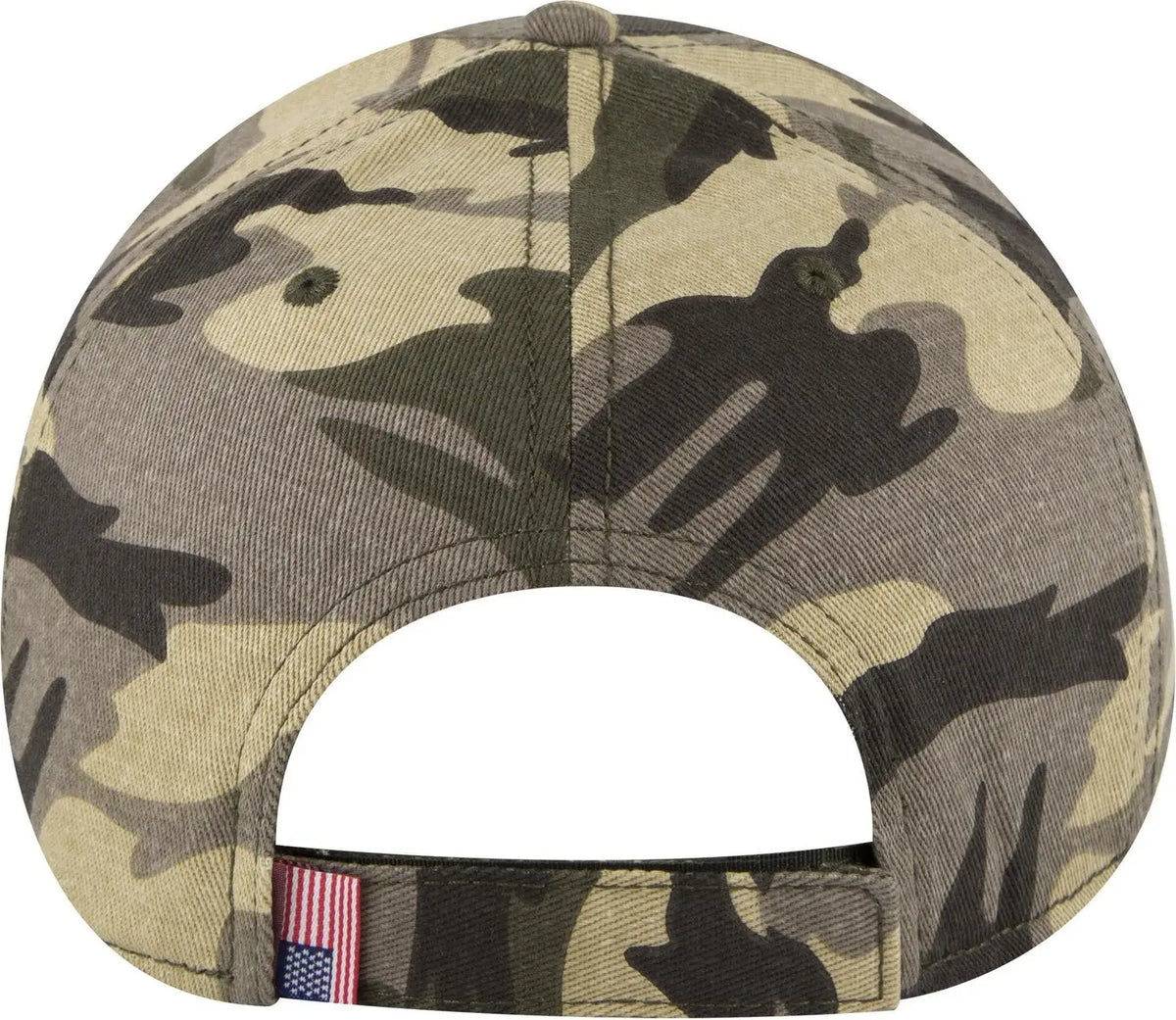 Otto 80-1327 6 Panel Low Profile Baseball Cap - Camo 010 - 1/2’’ - 7 5/8’’