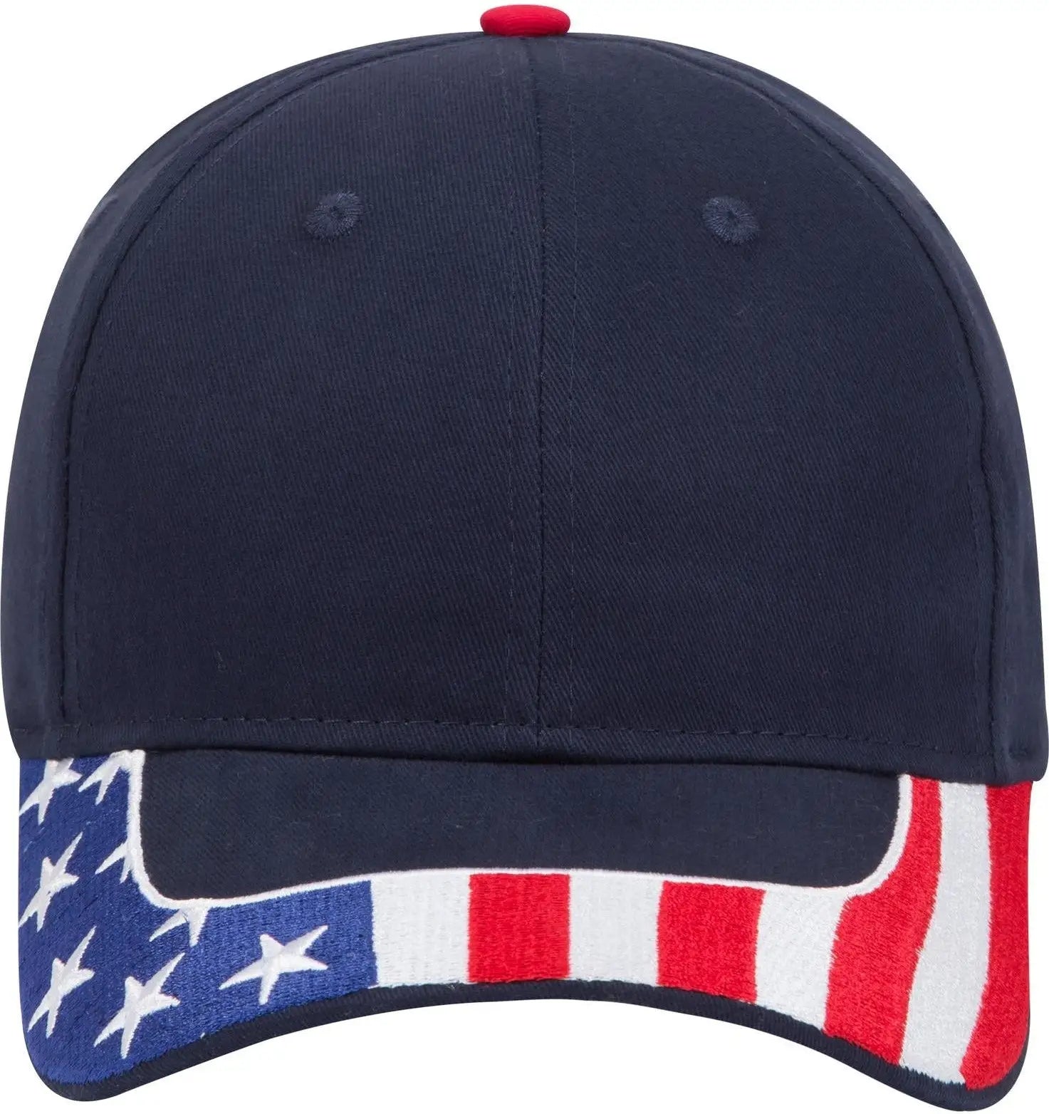 Otto 80-1327 6 Panel Low Profile Baseball Cap - Navy - 1/2’’ - 7 5/8’’