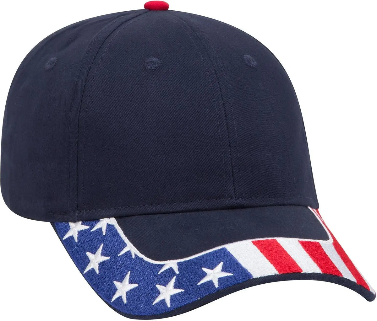 Otto 80-1327 6 Panel Low Profile Baseball Cap - Navy