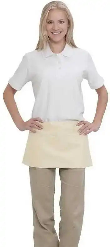 Otto 801-401 3 Pocket Waist Apron - Natural - one Size Fits Most