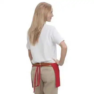Otto 801-401 3 Pocket Waist Apron - Red - one Size Fits Most