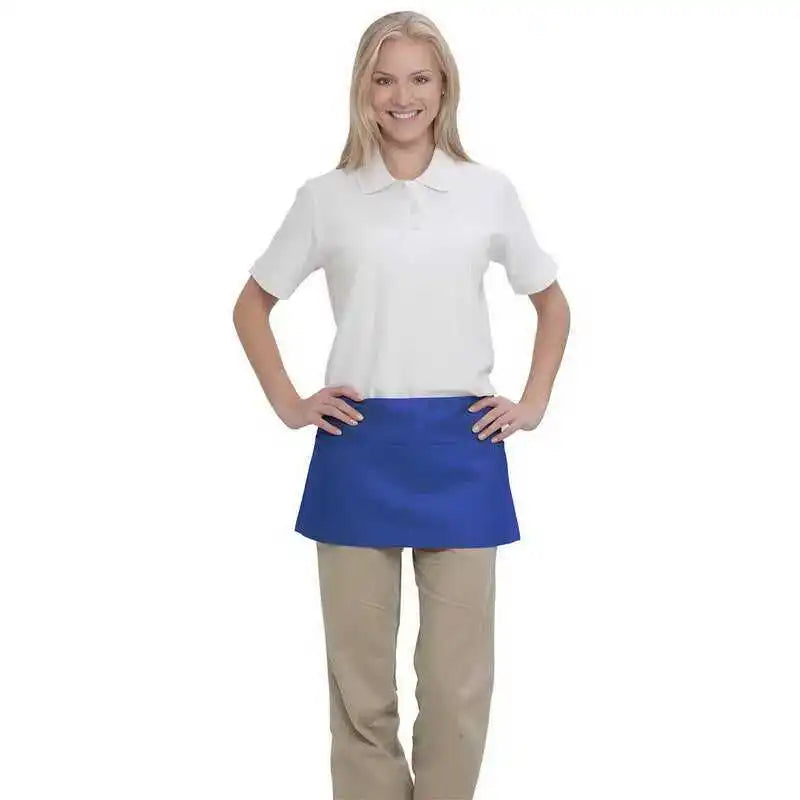 Otto 801-401 3 Pocket Waist Apron - Royal - one Size Fits Most