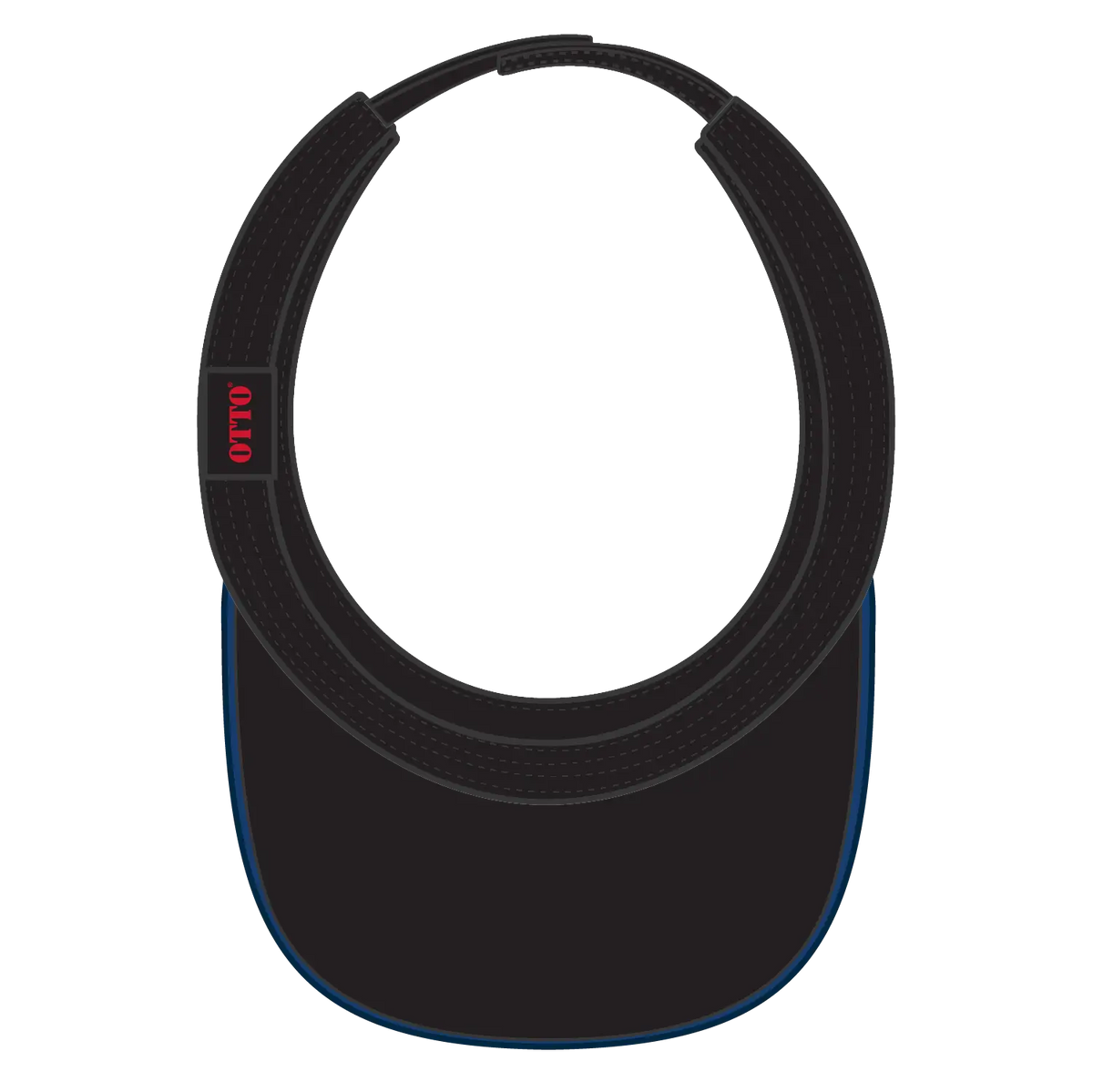 Otto 81-398 Sun Visor - Black - 6 1/2’’ - 7 5/8’’