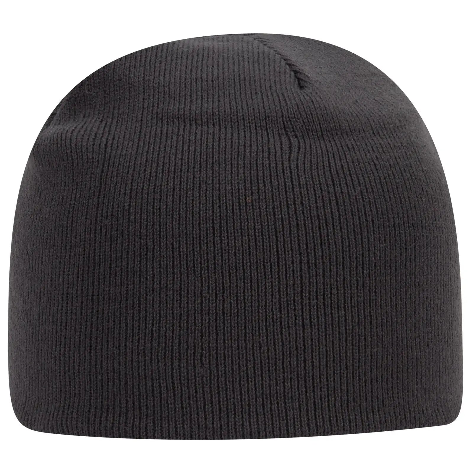 Otto 82-1010 8’’ Classic Knit Beanie - Char. Gray