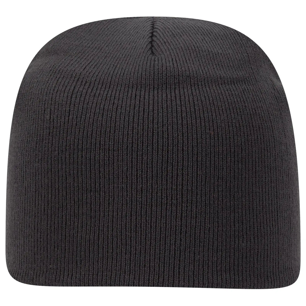 Otto 82-1010 8’’ Classic Knit Beanie - Char. Gray