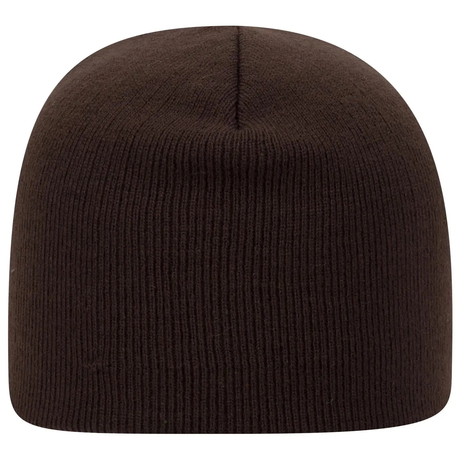 Otto 82-1010 8’’ Classic Knit Beanie - Dk. Brown