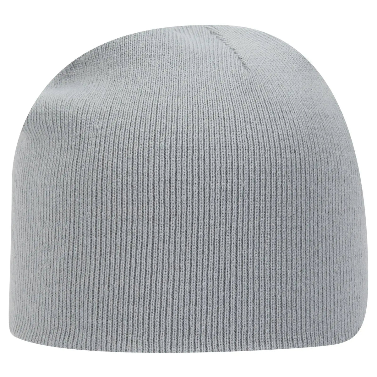 Otto 82-1010 8’’ Classic Knit Beanie - Gray - 7 3/8’’ - 5/8’’