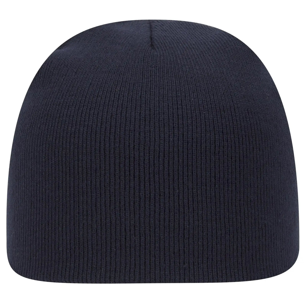 Otto 82-1010 8’’ Classic Knit Beanie - Navy - 7 3/8’’ - 5/8’’