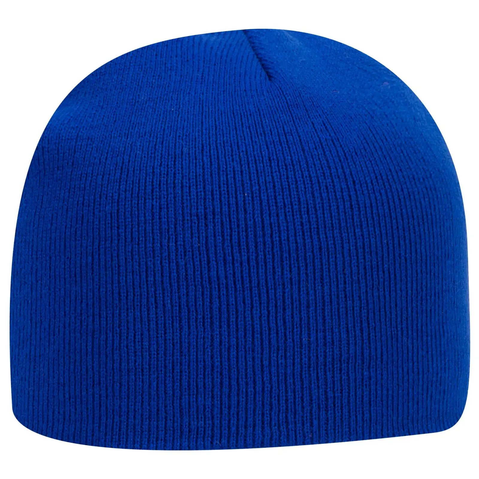 Otto 82-1010 8’’ Classic Knit Beanie - Royal - 7 3/8’’ - 5/8’’