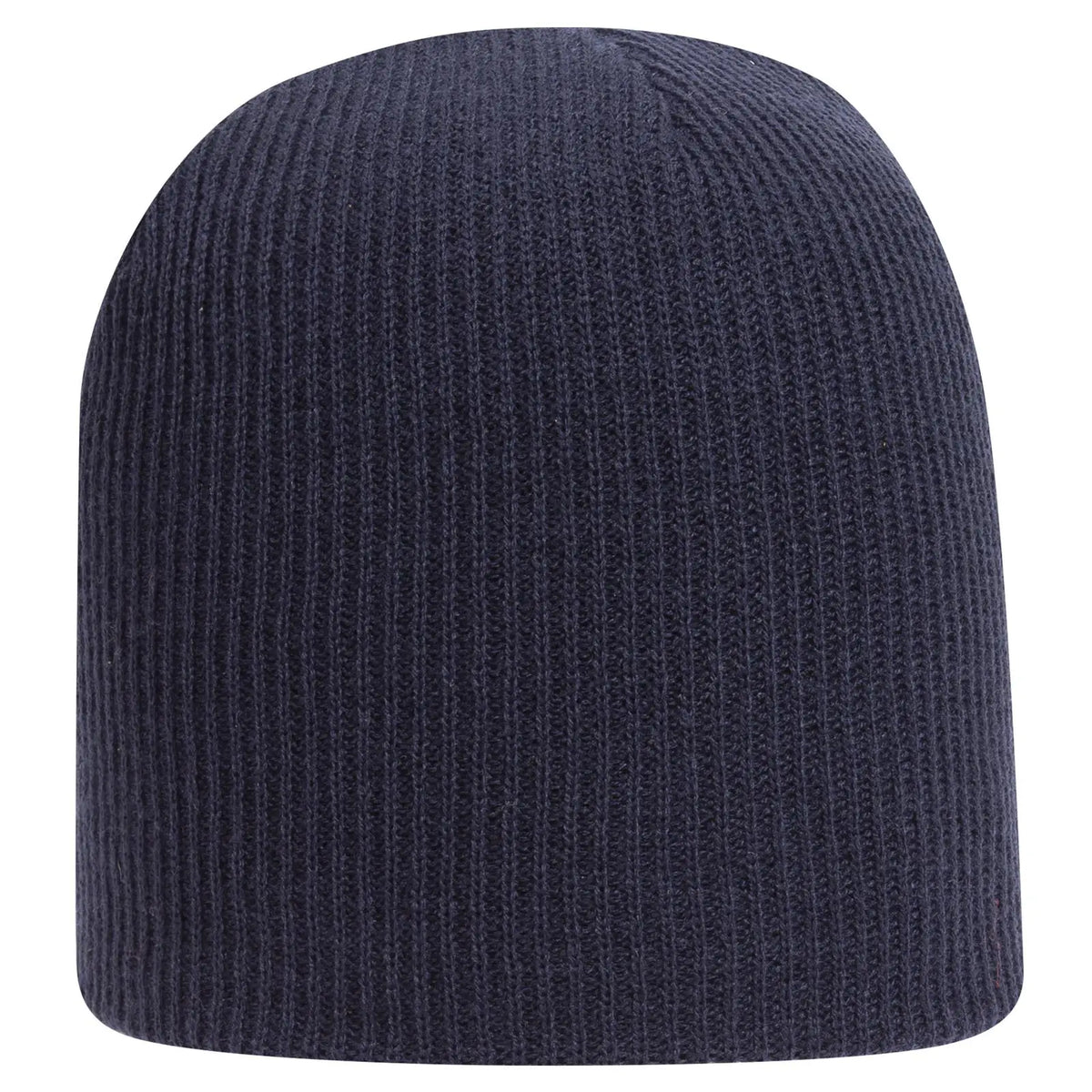 Otto 82-1173 9 1/2’’ Premium Rib Knit Beanie - Navy
