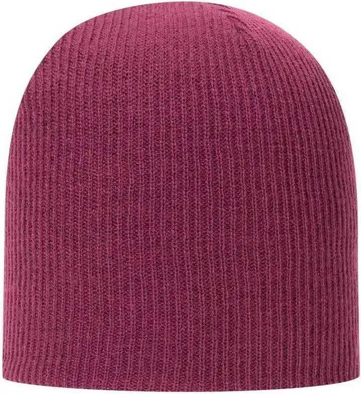 Otto 82-1173 Super Soft Acrylic Knit Beanie - Maroon - one Size Fits Most