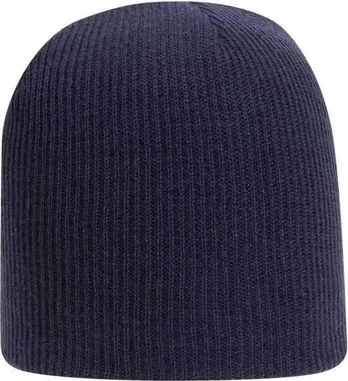 Otto 82-1173 Super Soft Acrylic Knit Beanie - Navy - one Size Fits Most