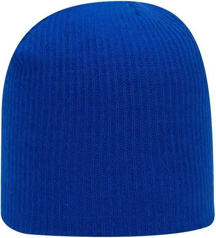 Otto 82-1173 Super Soft Acrylic Knit Beanie - Royal - one Size Fits Most