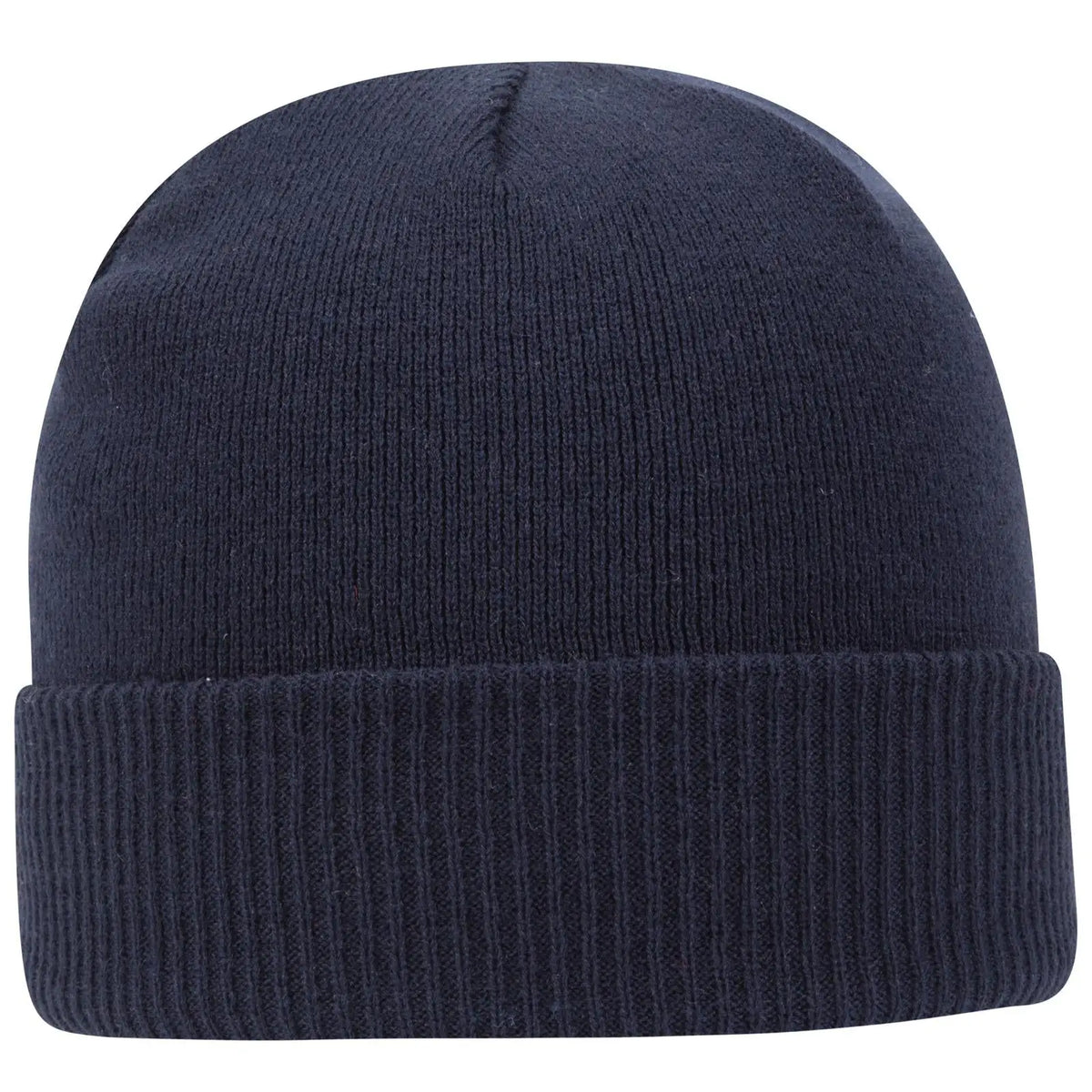 Otto 82-1238 12’’ Classic Knit Beanie W/ Rib Cuff - Navy