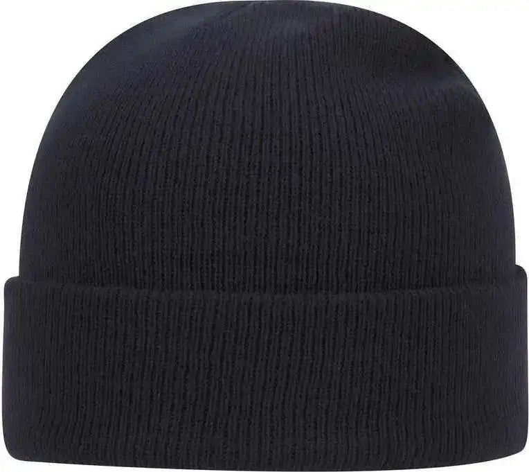 Otto 82-404 100% Acrylic Knit Beanie Cap 12 - Navy - one Size Fits Most