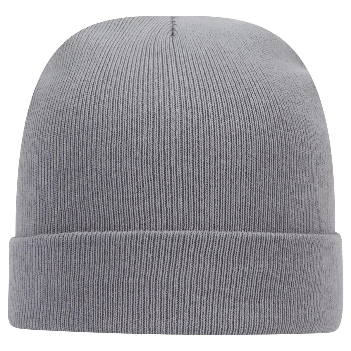 Otto 82-480 12’’ Classic Knit Beanie W/ Cuff - Gray - 6 1/2’’ - 7 5/8’’