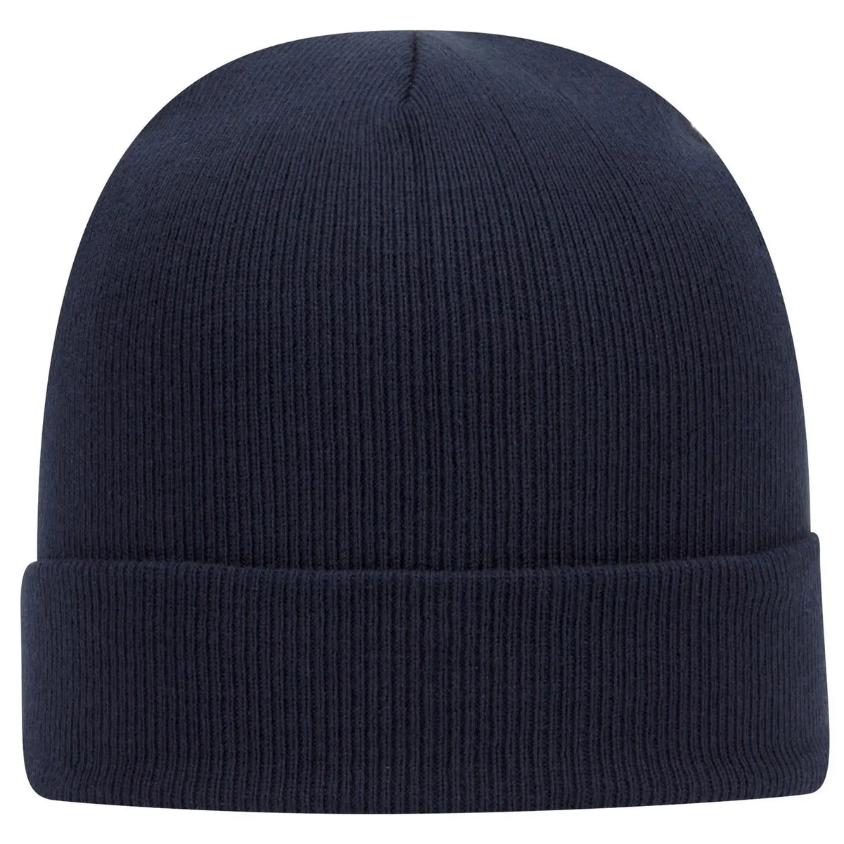 Otto 82-480 12’’ Classic Knit Beanie W/ Cuff - Navy - 6 1/2’’ - 7 5/8’’