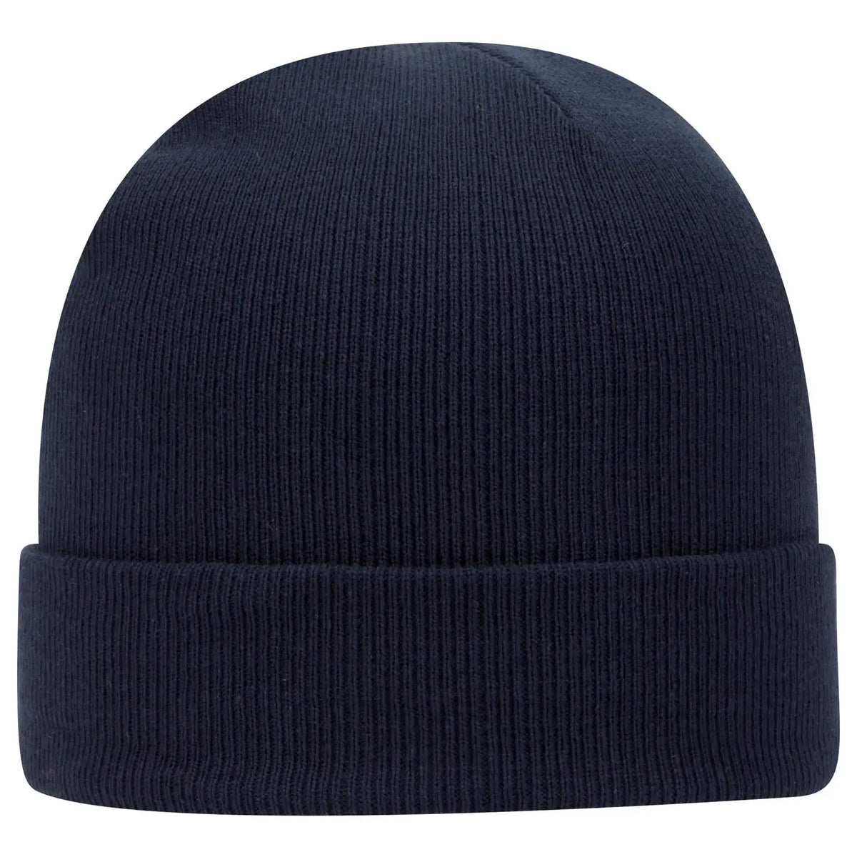 Otto 82-480 12’’ Classic Knit Beanie W/ Cuff - Navy - 6 1/2’’ - 7 5/8’’