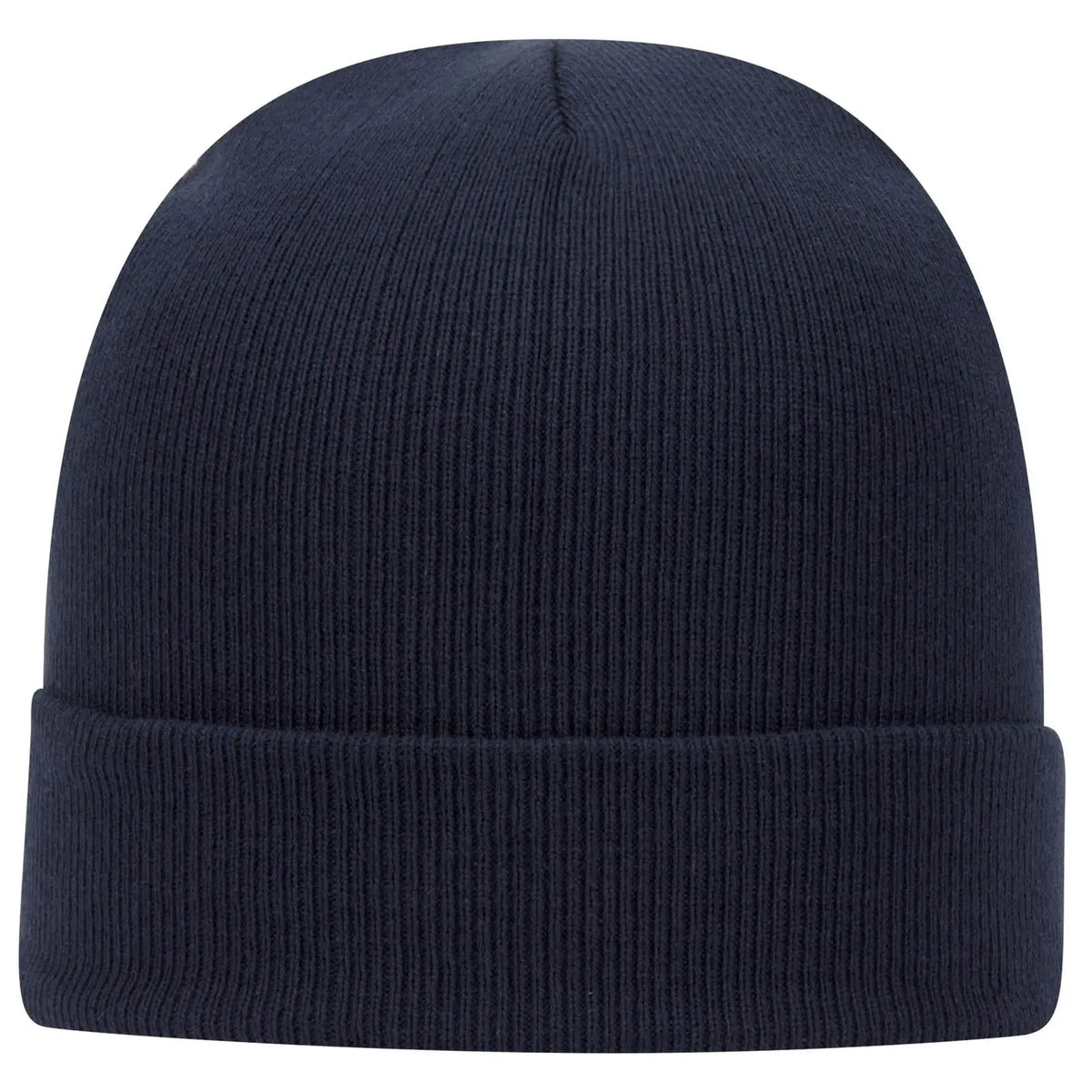 Otto 82-480 12’’ Classic Knit Beanie W/ Cuff - Navy - 6 1/2’’ - 7 5/8’’