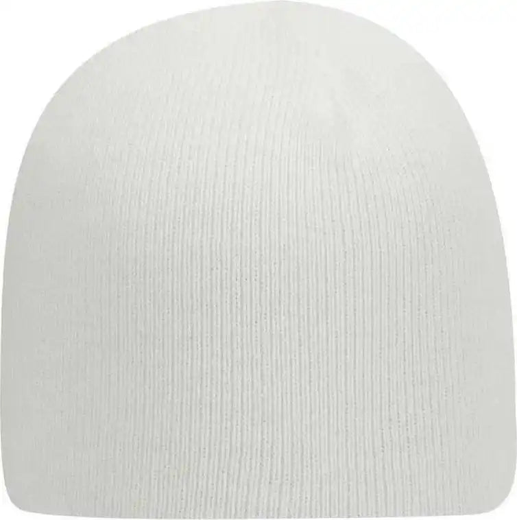 Otto 82-481 60% Cotton/40% Acrylic Superior Cotton Knit Beanie 9 - White - one Size Fits Most