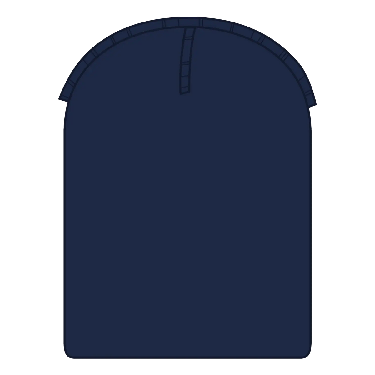 Otto 82-481 9’’ Classic Knit Beanie - Navy - 6 1/2’’ - 7 5/8’’