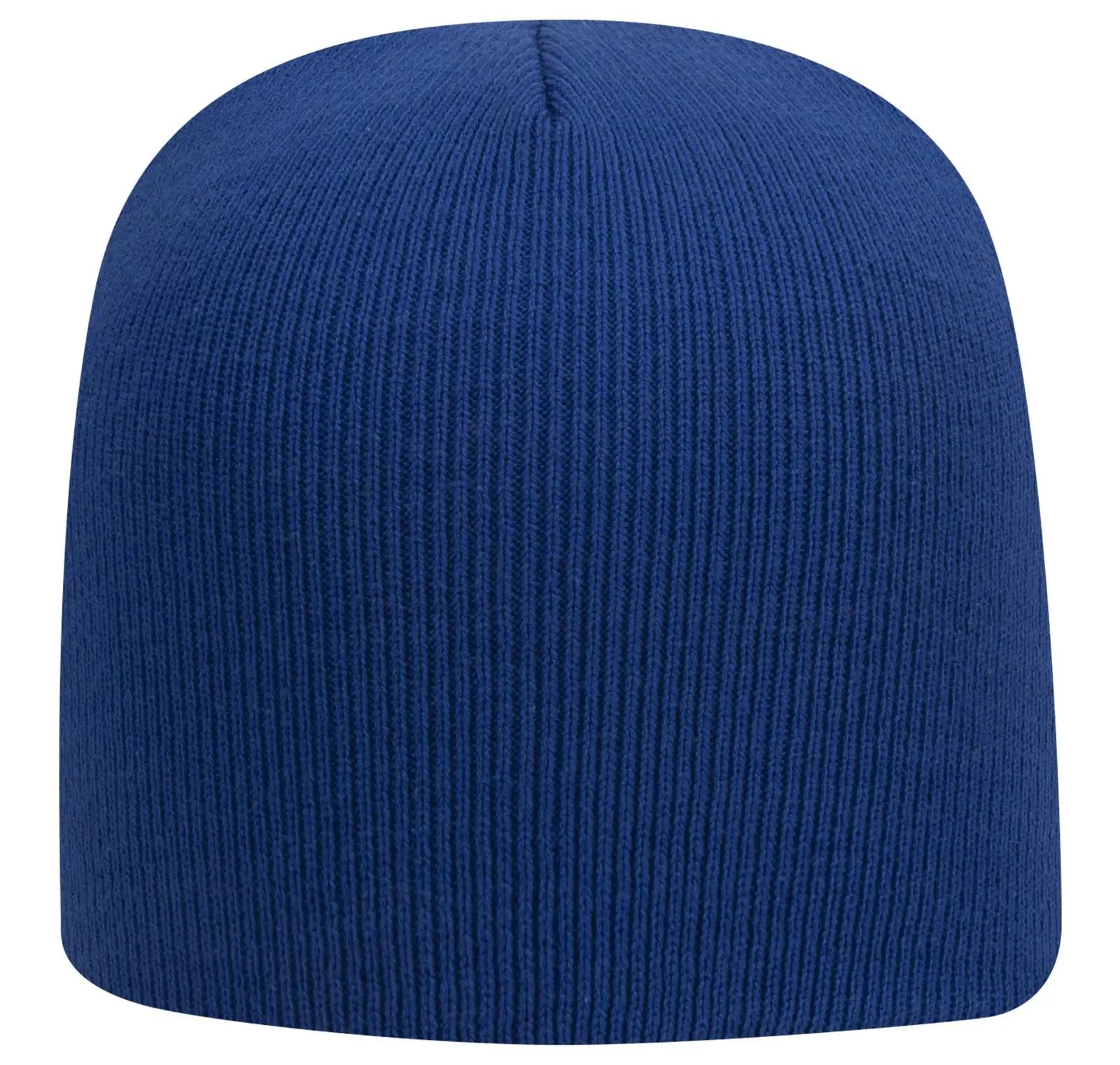 Otto 82-481 9’’ Classic Knit Beanie - Royal - 6 1/2’’ - 7 5/8’’
