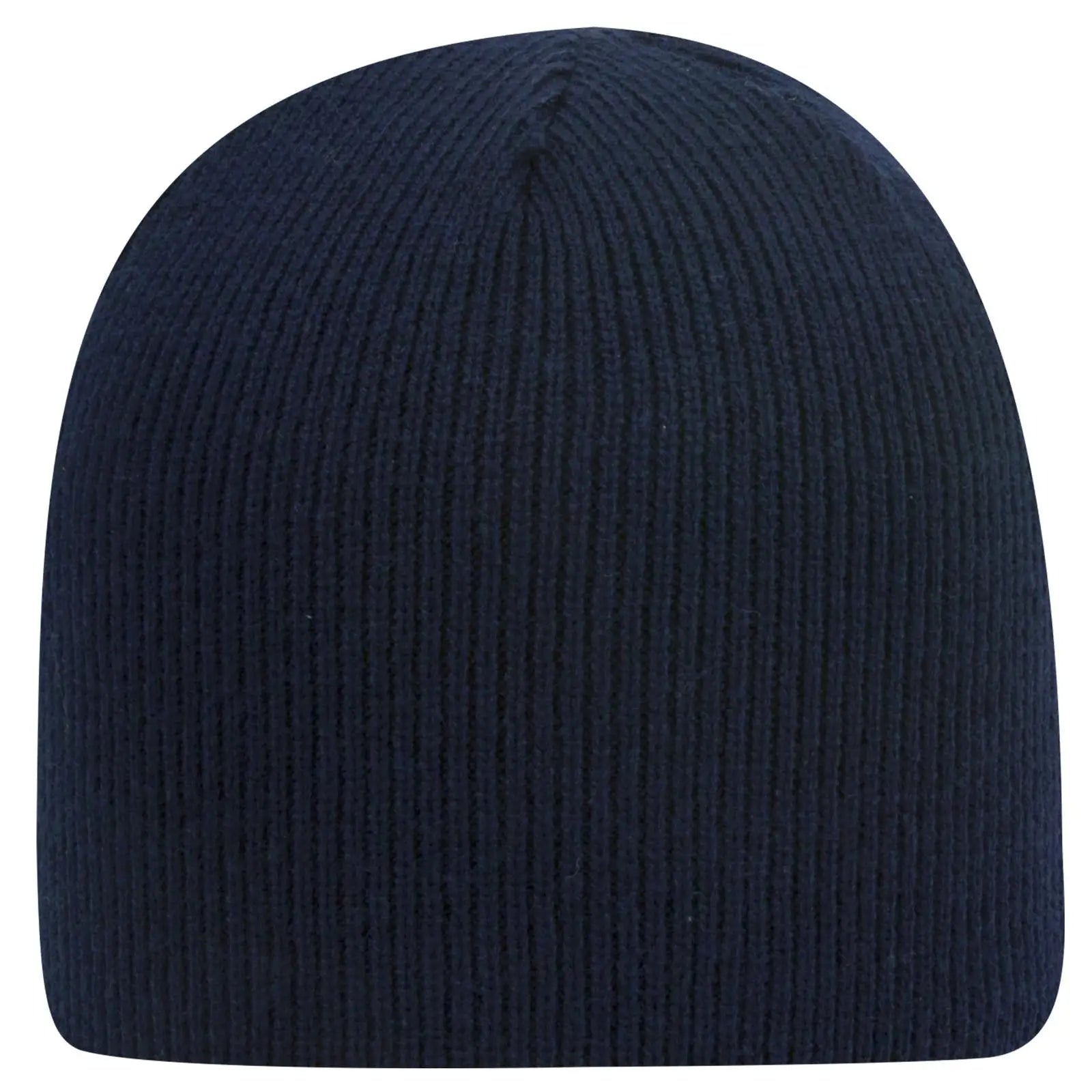 Otto 82-970 8 1/2’’ Classic Knit Beanie - Navy - 6 - 7 5/8’’