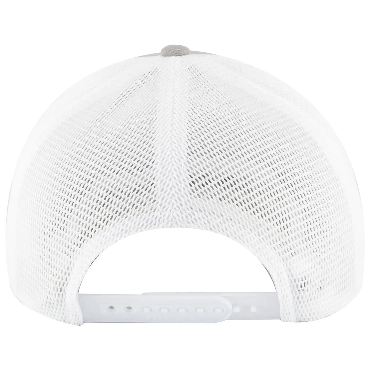 Otto 83-1 ?Otto Comfy Fit’ 6 Panel Low Profile Mesh Back Trucker Cap - Gry/wht - 7 3/8’’ - 5/8’’