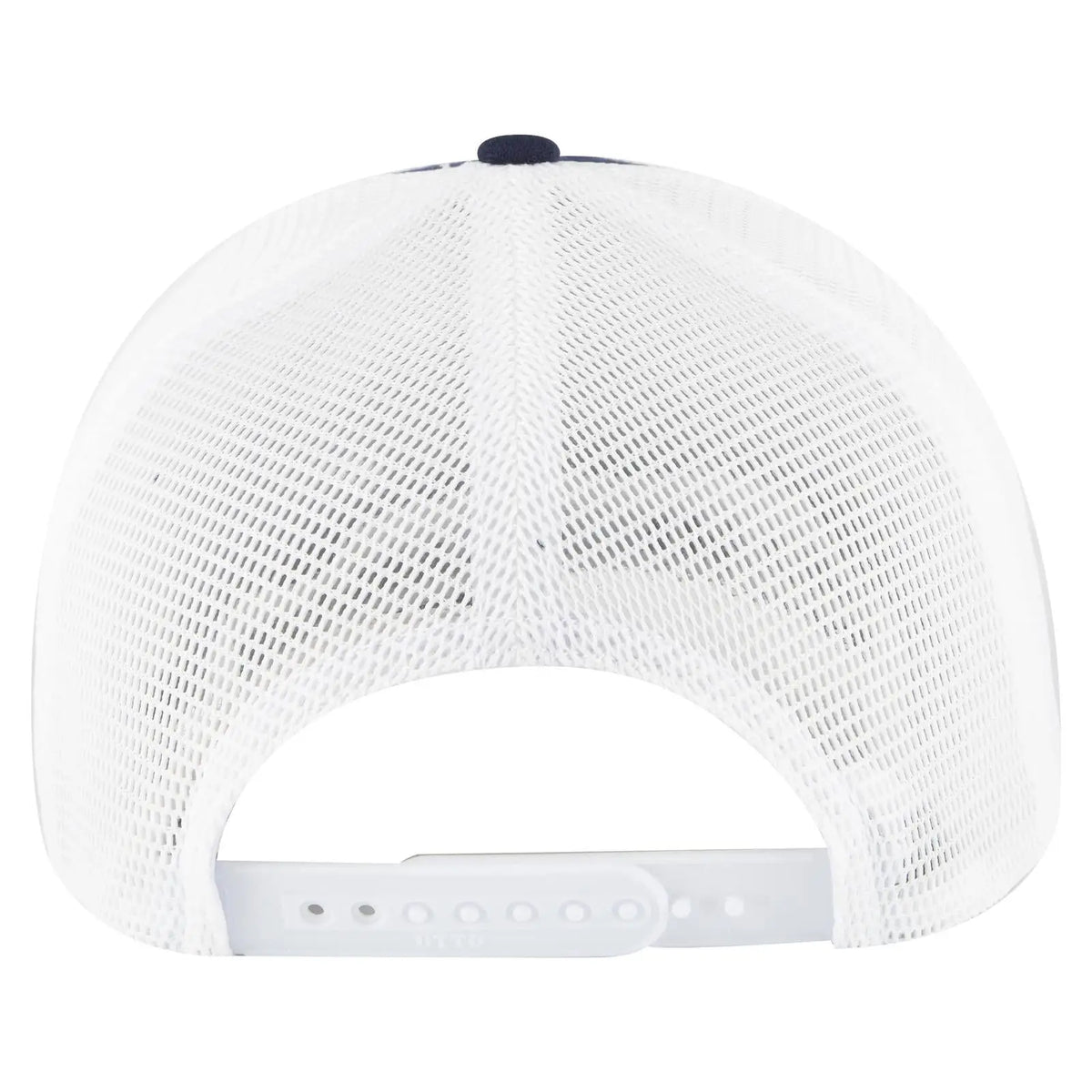 Otto 83-1 ?Otto Comfy Fit’ 6 Panel Low Profile Mesh Back Trucker Cap - Nvy/wht - 7 3/8’’ - 5/8’’