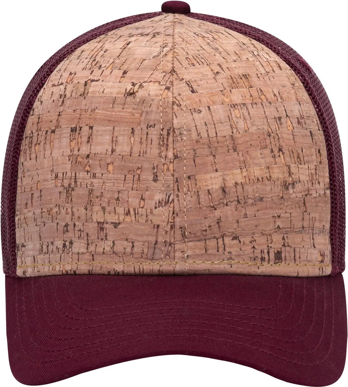 Otto 83-1212 6 Panel Low Profile Mesh Back Trucker Cap - Bg Mrn/crk/bg Mrn - 1/2’’ - 7 5/8’’