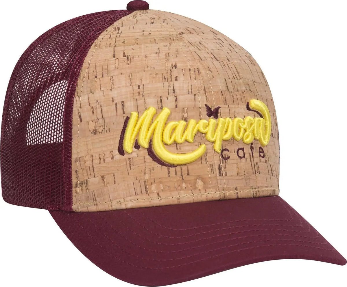 Otto 83-1212 6 Panel Low Profile Mesh Back Trucker Cap - Bg Mrn/crk/bg Mrn - 1/2’’ - 7 5/8’’