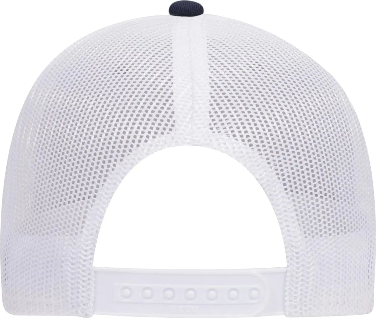 Otto 83-1239 6 Panel Low Profile Mesh Back Trucker Cap - Navy/heathergray/white - 1/2’’ - 7 5/8’’