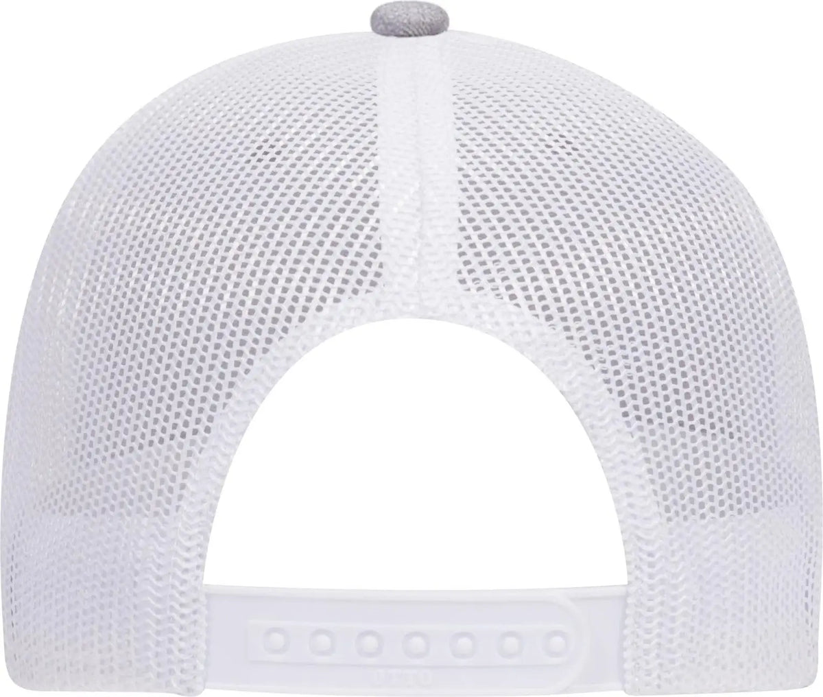Otto 83-1239 6 Panel Low Profile Mesh Back Trucker Cap - Heathergray/royal/white - 1/2’’ - 7 5/8’’