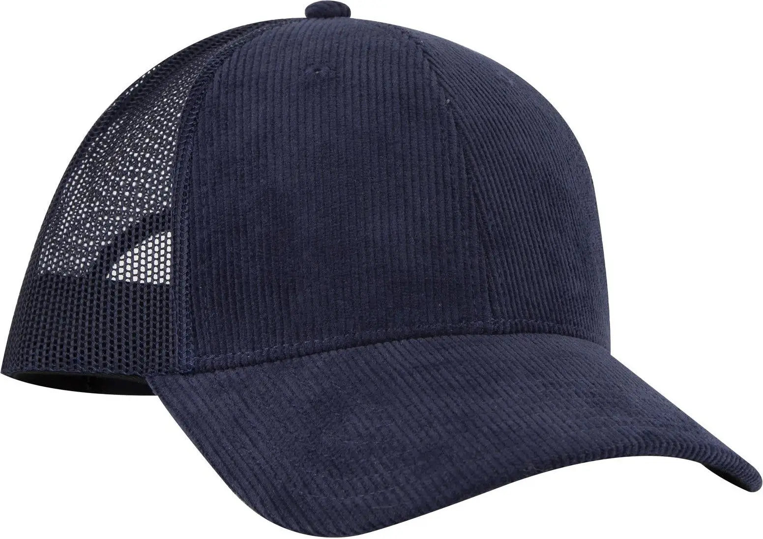Otto 83-1239 6 Panel Low Profile Mesh Back Trucker Cap - Nv Blu - 1/2’’ - 7 5/8’’