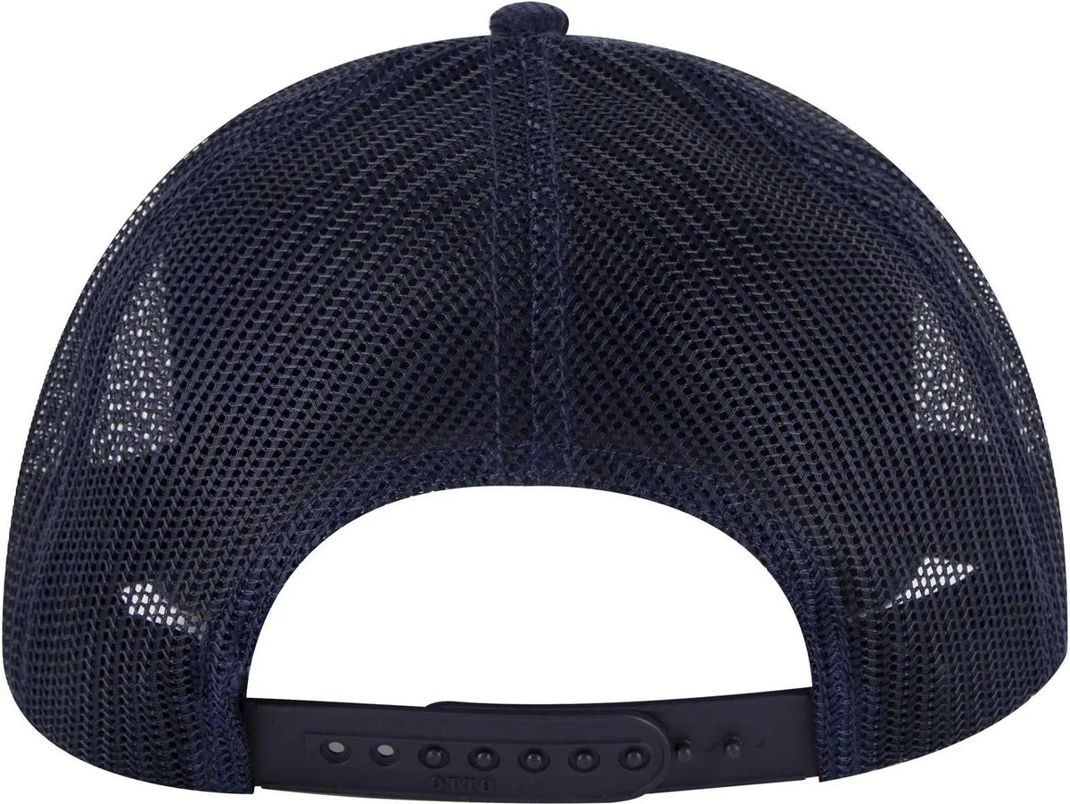 Otto 83-1239 6 Panel Low Profile Mesh Back Trucker Cap - Nv Blu - 1/2’’ - 7 5/8’’