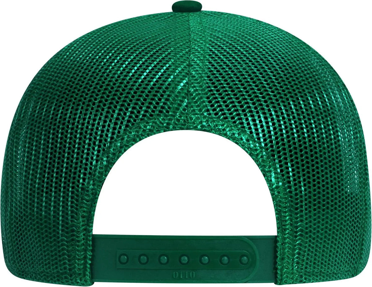 Otto 83-1273 6 Panel Low Profile Mesh Back Trucker Cap - Dk. Green - 1/2’’ - 7 5/8’’