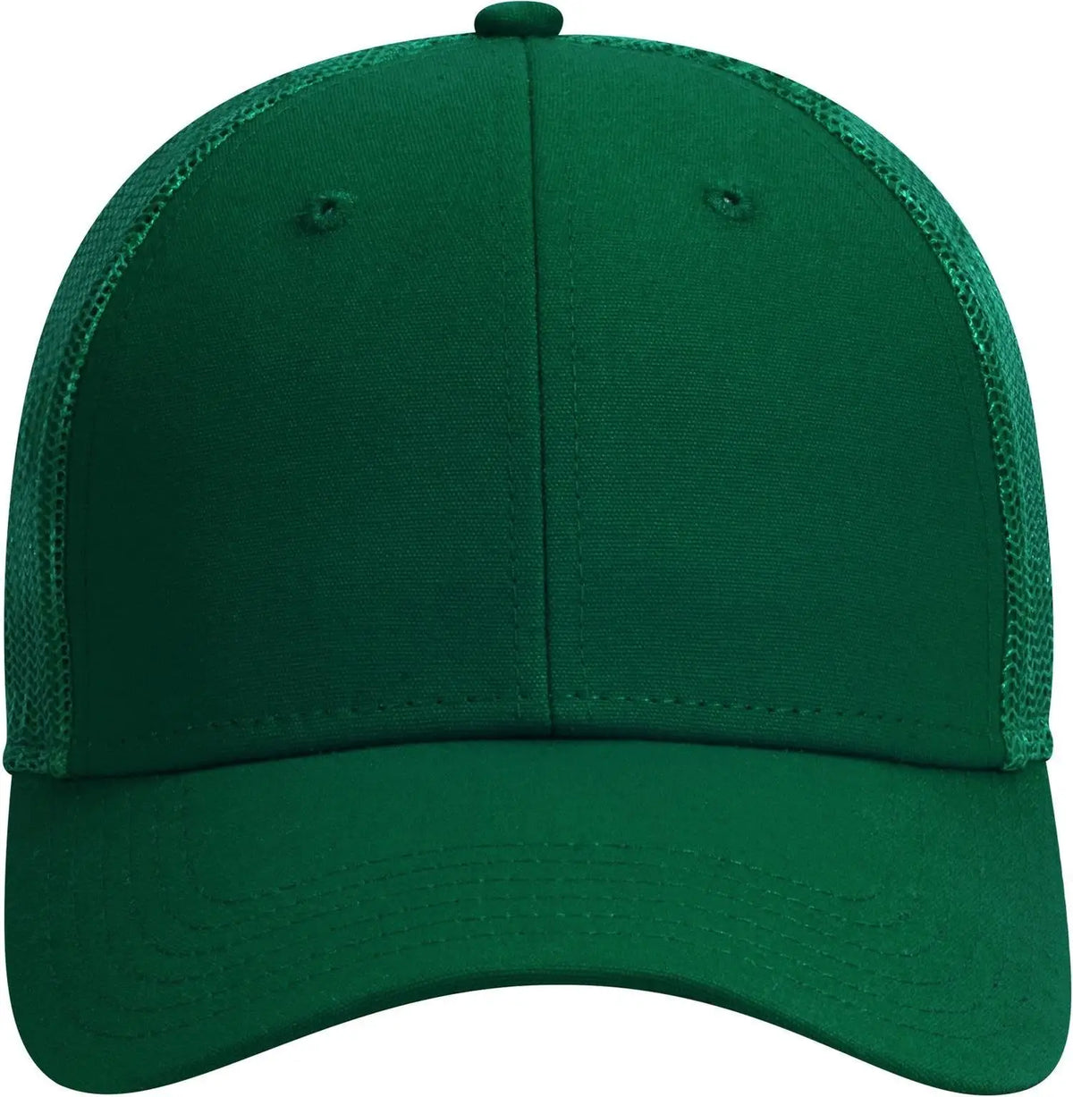 Otto 83-1273 6 Panel Low Profile Mesh Back Trucker Cap - Dk. Green - 1/2’’ - 7 5/8’’
