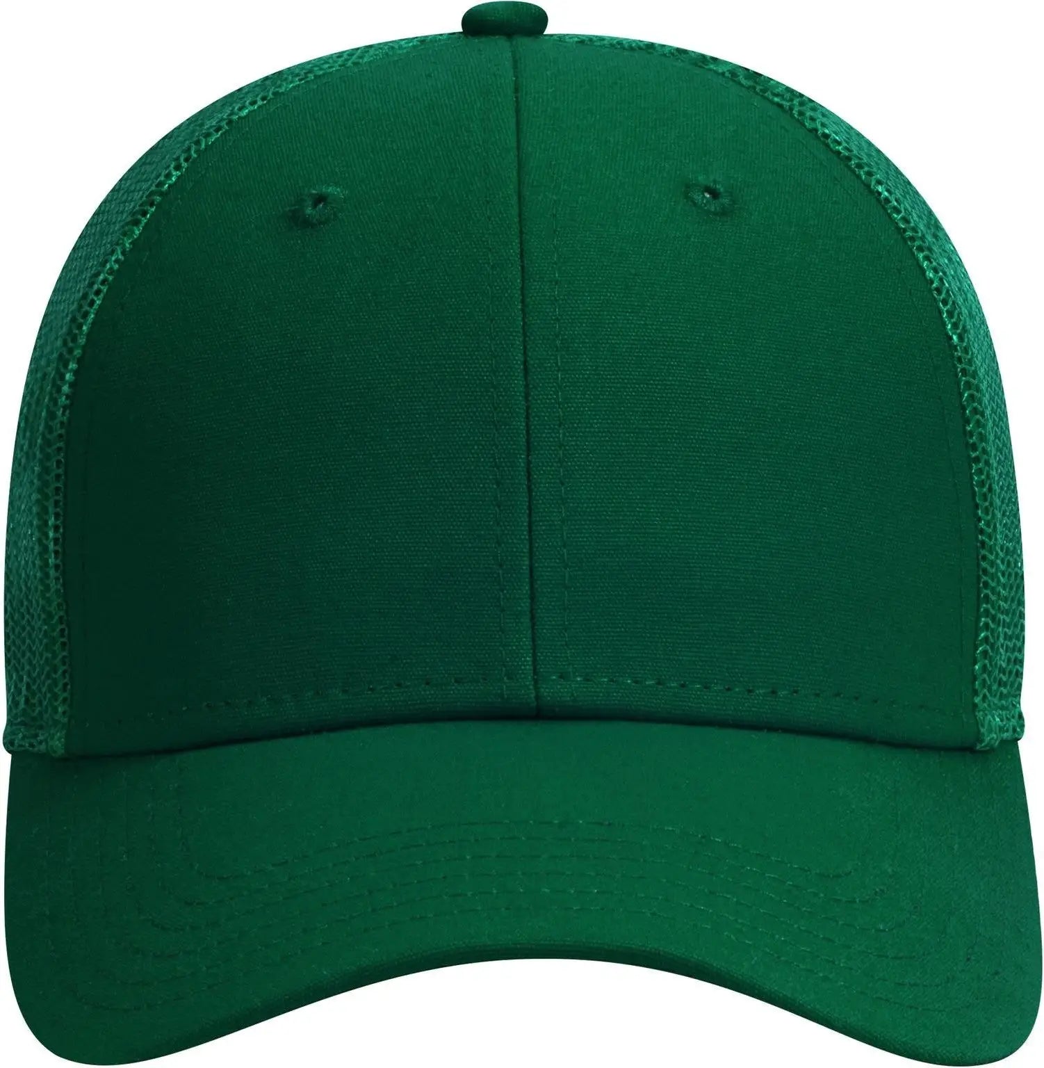 Otto 83-1273 6 Panel Low Profile Mesh Back Trucker Cap - Dk. Green - 1/2’’ - 7 5/8’’