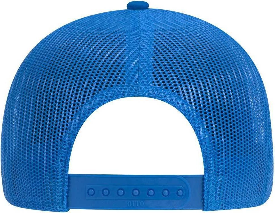 Otto 83-1273 Cotton Canvas Mesh Back Low Profile Baseball Cap - Red - one Size Fits Most