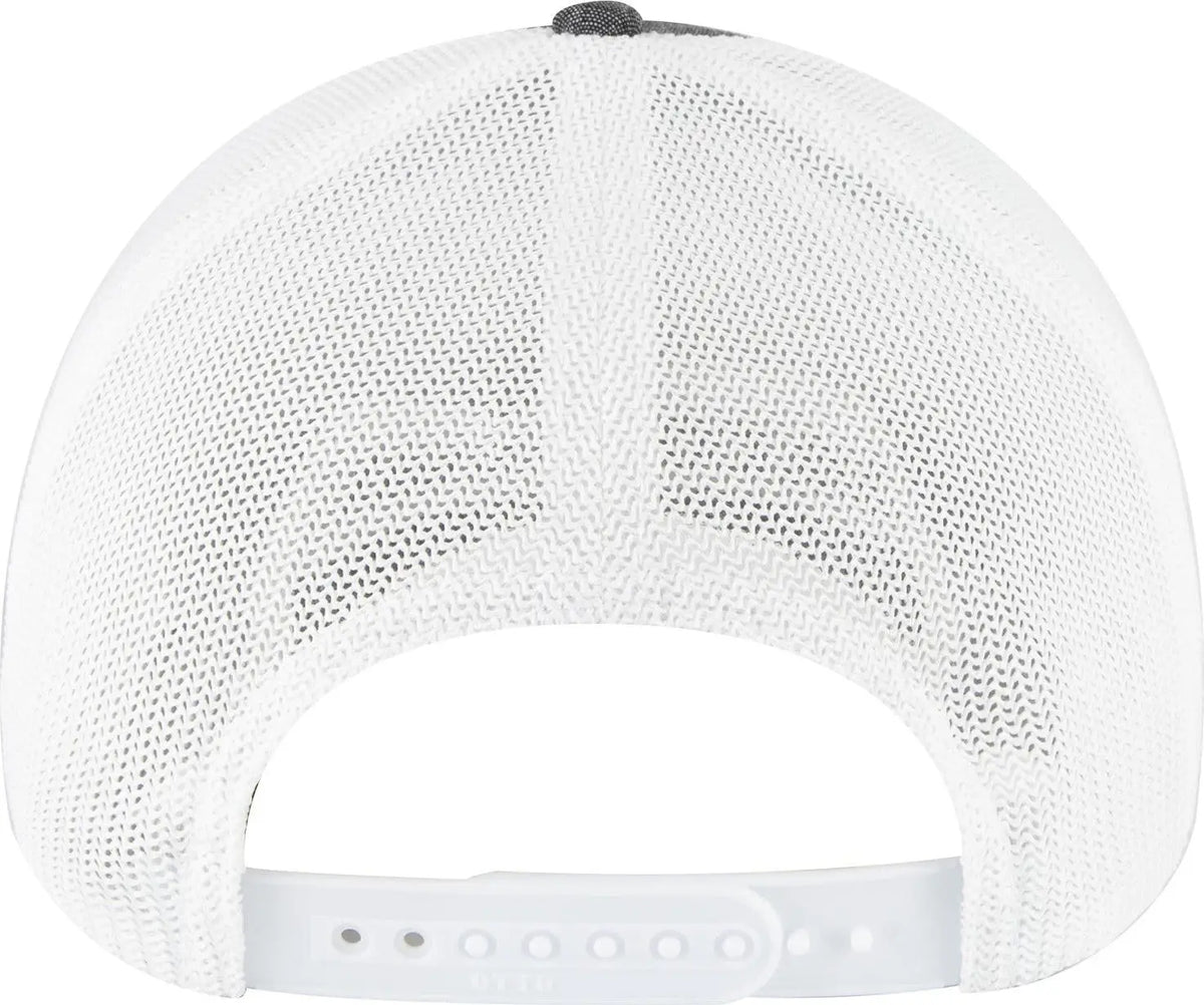 Otto 83-1299 ?Otto Comfy Fit’ 6 Panel Low Profile Mesh Back Trucker Cap - Blk/wht - 1/2’’ - 7 5/8’’