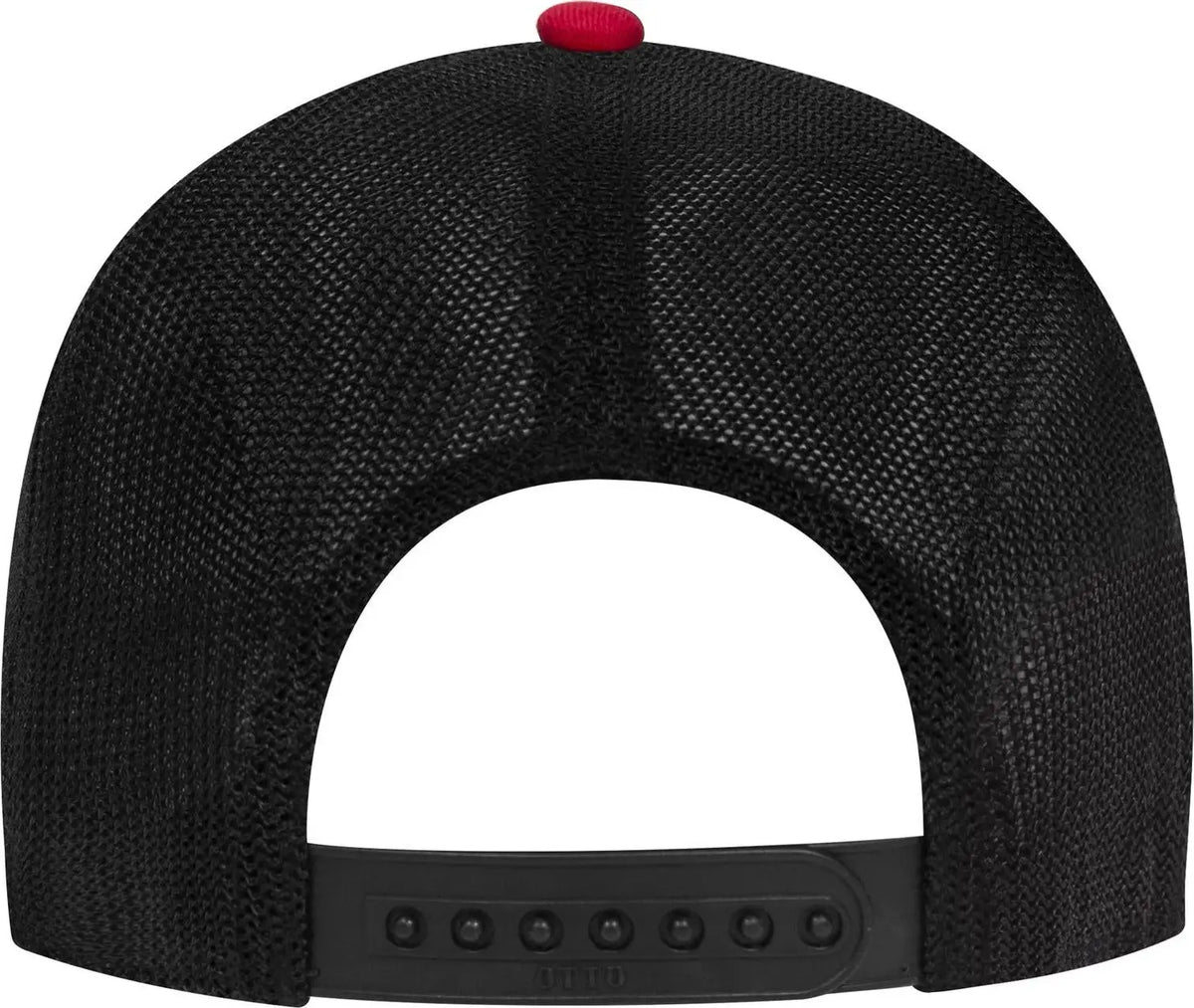 Otto 83-1299 ?Otto Comfy Fit’ 6 Panel Low Profile Mesh Back Trucker Cap - Red/red/blk - 1/2’’ - 7 5/8’’