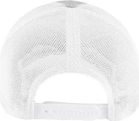 Otto 83 1312 Comfy Fit 6 Panel Low Profile Mesh Back Trucker Cap Heathergray White Gray / one Size Fits Most