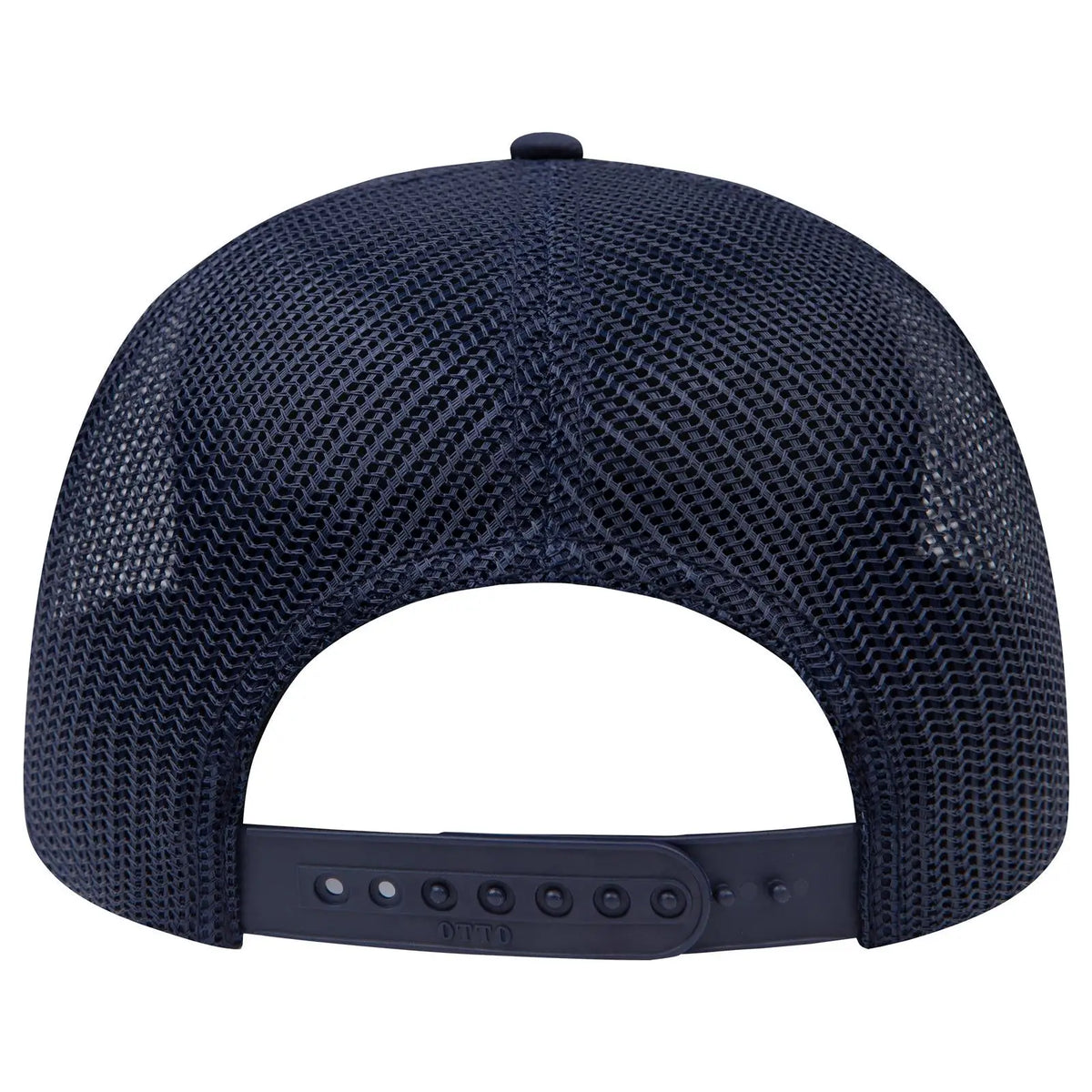 Otto 83-3 6 Panel Low Profile Mesh Back Trucker Cap - Navy - 7 3/8’’ - 5/8’’