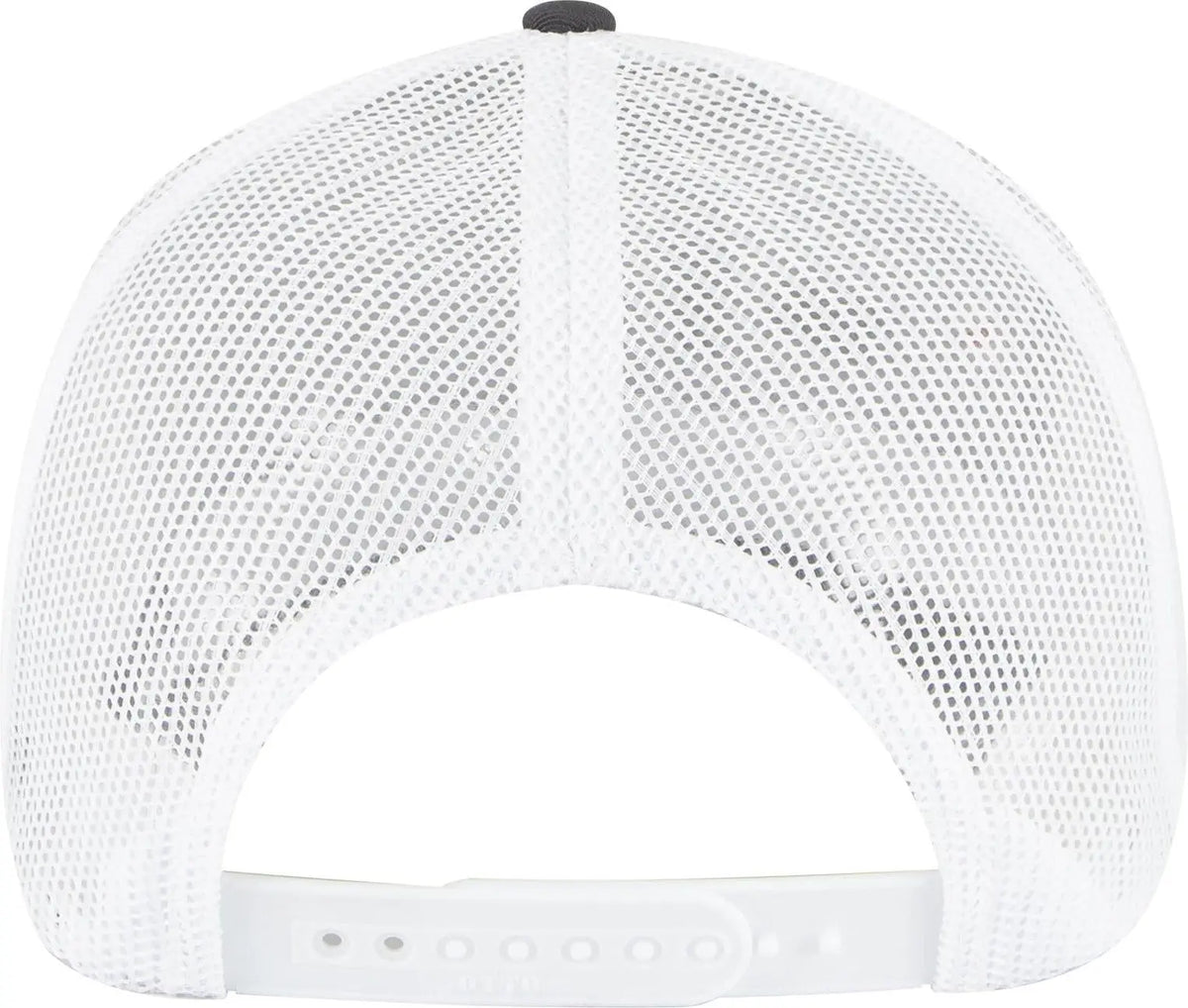 Otto 83-473 6 Panel Low Profile Mesh Back Trucker Cap - Ch.gry/ch.gry/wht - 1/2’’ - 7 5/8’’