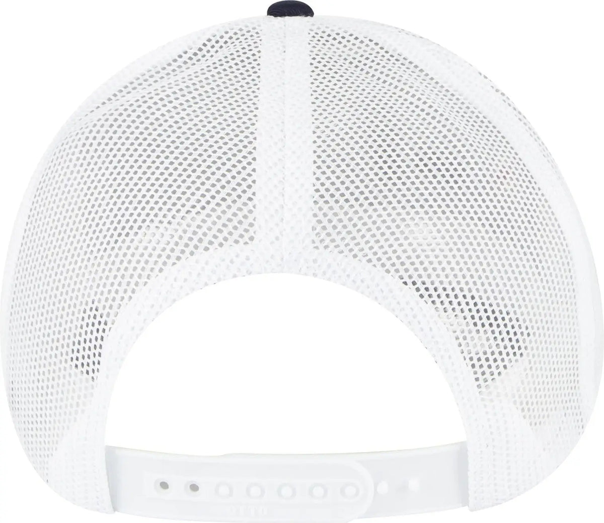 Otto 83-473 6 Panel Low Profile Mesh Back Trucker Cap - Nvy/nvy/wht - 1/2’’ - 7 5/8’’